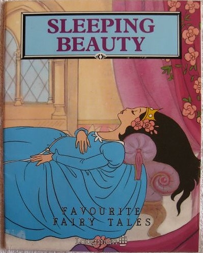 Englanninkielinen Prinsessa Ruusunen Sleeping Beauty