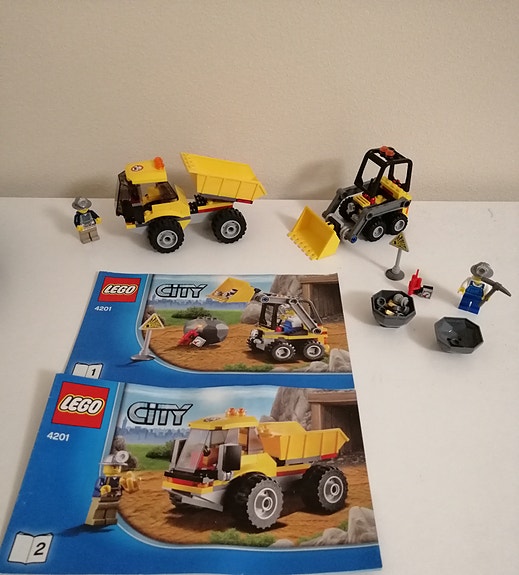 LEGO City 4201 Kaivuri ja Kippiauto