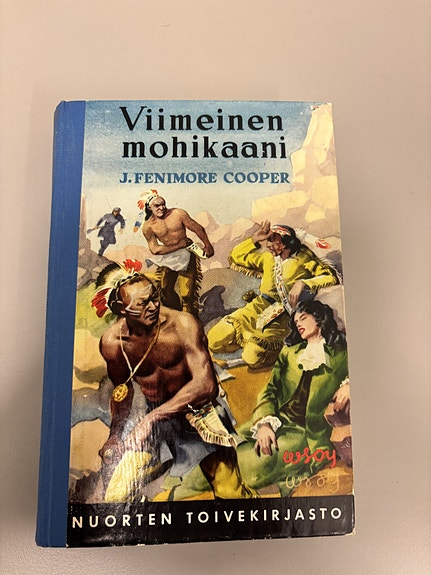 J. Fenimore Cooper Viimeinen Mohikaani kirja
