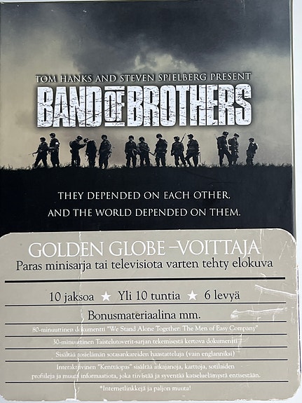 Band of Brothers Tom Hanks, Steven Spielberg. Voidaan postittaa