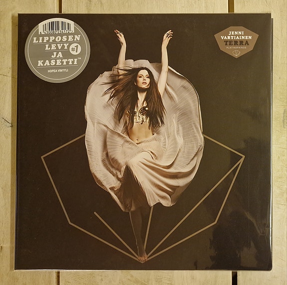 JENNI VARTIAINEN - Terra (2LP, hopea, Platinapainos)