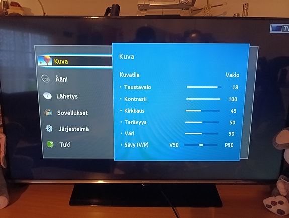 Samsung TV:n 42-tuumainen näyttö