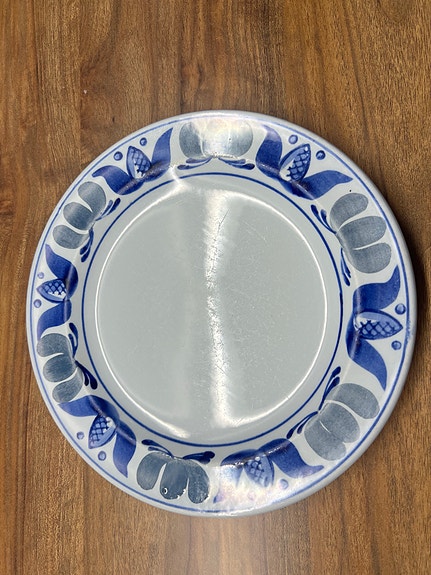 Arabia lautanen blue laurel