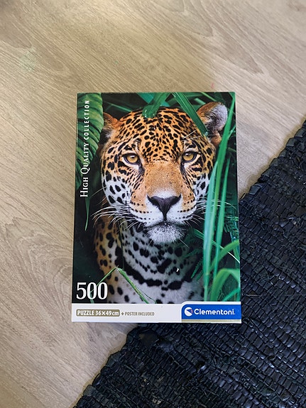 Eläin maisema gepardi 500 palaa palapeli / peli