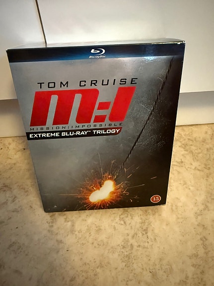Tom Cruise Mission: Impossible Blu-ray-trilogia