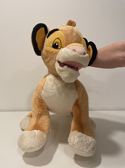 Disney Leijonakuningas Simba pehmolelu