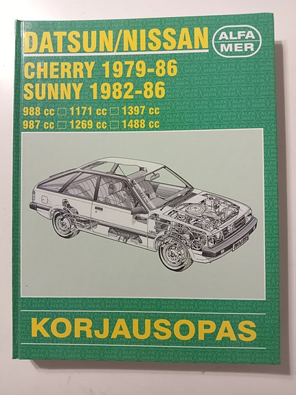 Datsun Nissan Cherry Sunny korjausopas