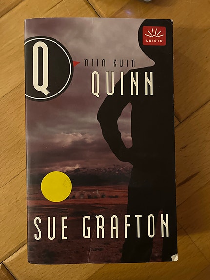 Sue Grafton Niin kuin Quinn -kirja