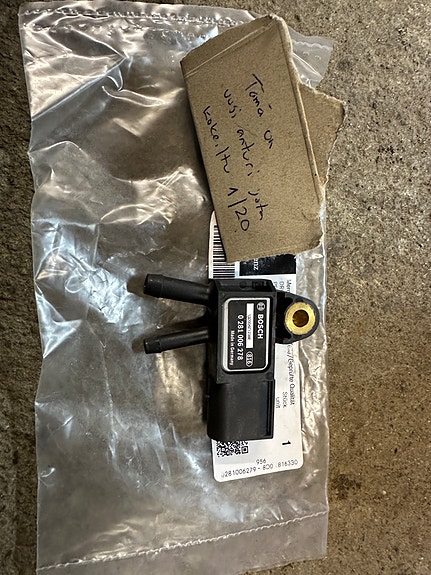 Mercedes dpf paine-eroanturi mm om642