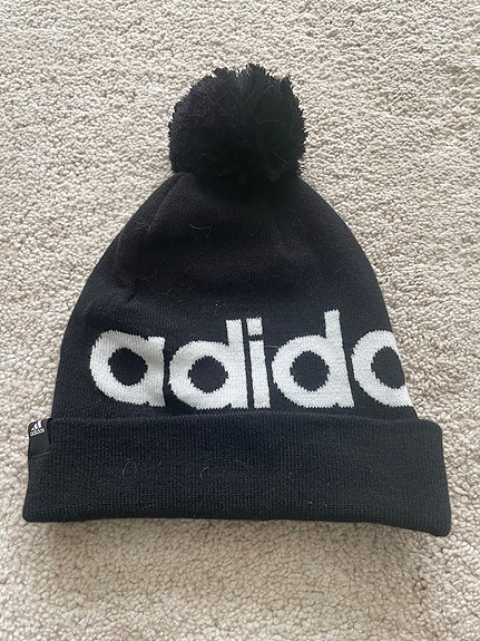 Adidas lasten pipo musta one size