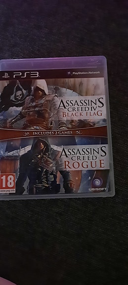 Ps3 assassin's creed4 ja creed rogue