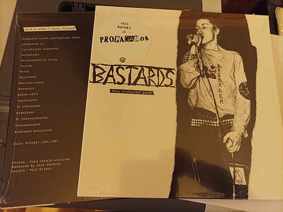 Bastards  – Live 1982 LP USA (Limited 100 copies)