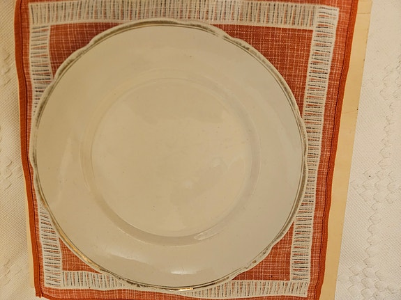Arabia vanha  retro lautanen