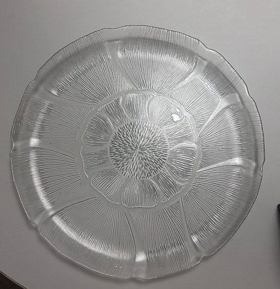 Arcoroc Fleur iso 33cm lasilautanen