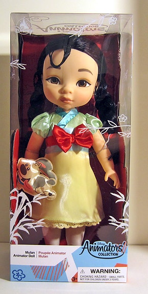 Disney prinsessa Mulan Animators Collection