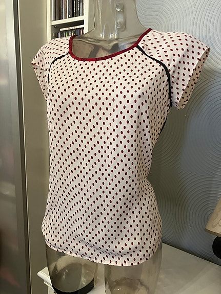 MAISON SCOTCH upea kuviotoppi  S