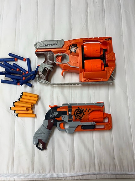 Nerf Nerf Elite lasten leikkipyssyt