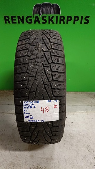235/60R18 Nokian HKPL 7 107 nasta 6mm DOT18 1KPL