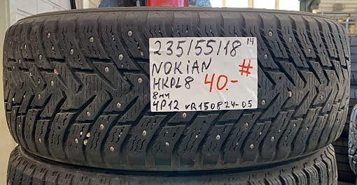 235/55R18 Nokian HKPL 8 nasta 8mm DOT14 1KPL