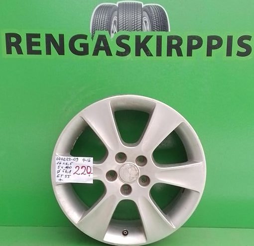 16″ 5×100 ET55 KR56,1 L6,5″