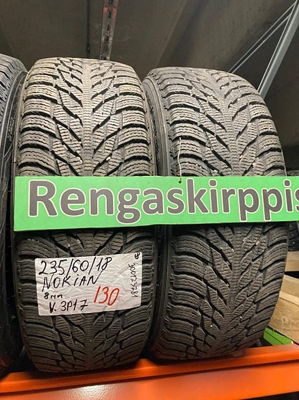235/60R18 Nokian kitka 8mm 2KPL DOT18