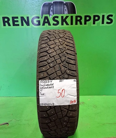 175/65R14 Continental IceContact 2 nastarengas