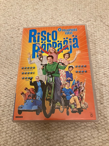 Risto Räppääjä ja polkupyörävaras DVD