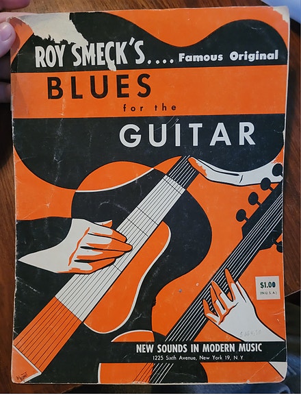 Vanhat Blues nuotit kitaralle