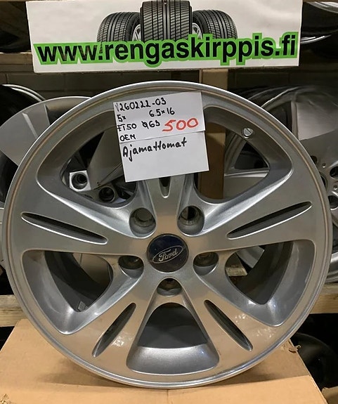 16″ 5×108 ET50 KR63,4 L6,5″ Oem Ajamattomat