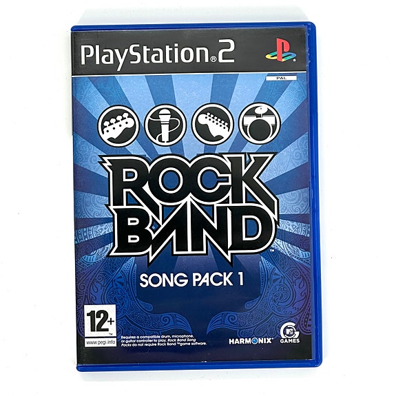 Rock Band Song Pack 1 CIB Ps2
