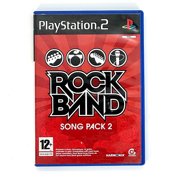 Rock Band Song Pack 2 CIB Ps2