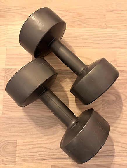 Käsipainot 2 x 5kg