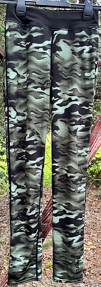 David maastokuvioiset legginsit 170