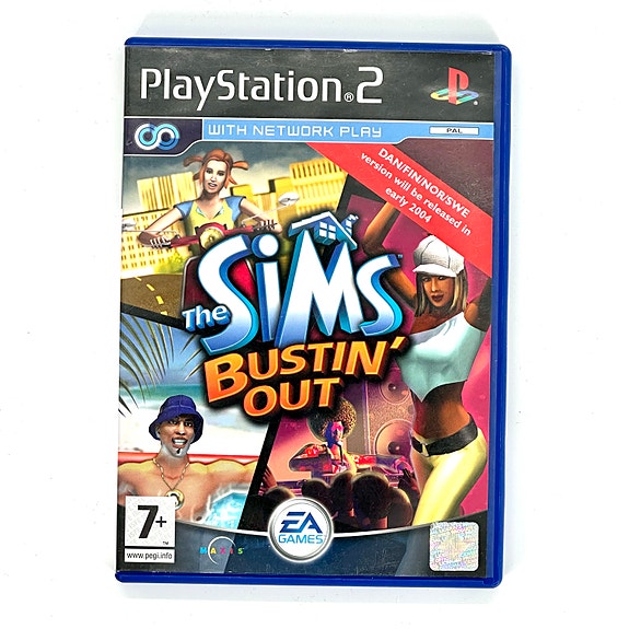 Sims Bustin' Out CIB Ps2