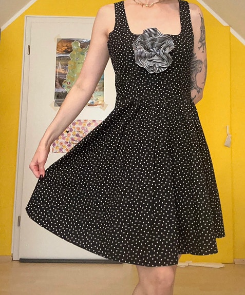 H&M polka dot / pin up mekko