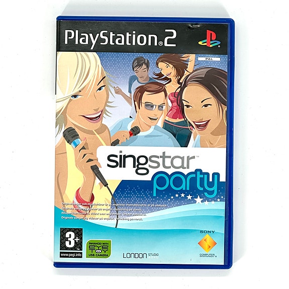 SingStar Party CIB Ps2