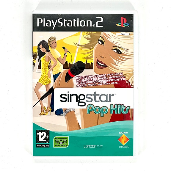 Singstar Pop Hits CIB Ps2