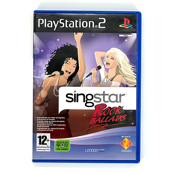 Singstar Rock Ballads CIB Ps2