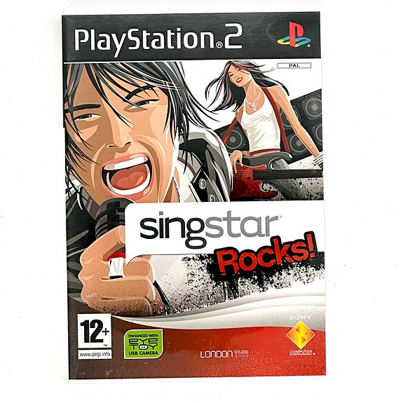 Singstar Rocks! CIB Ps2