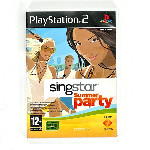 Singstar Summer Party CIB Ps2