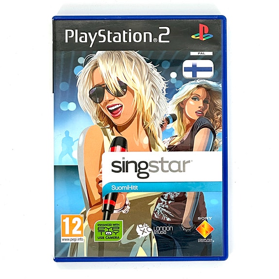 Singstar Suomihitit CIB Ps2