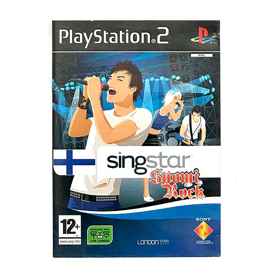 Singstar Suomirock CIB Ps2