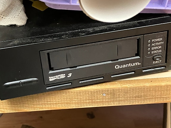 Quantum LTO3 -asema ULKOINEN nauha-asema tape drive/writer