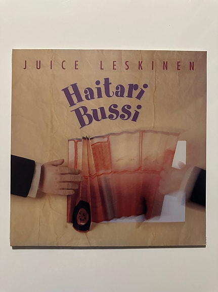 Juice Leskinen Haitari Bussi LP-levy