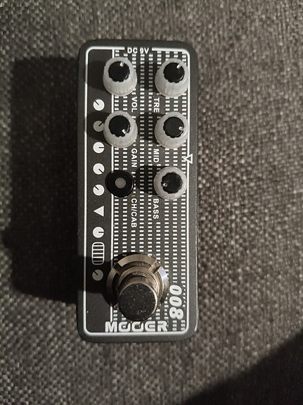 Mooer CALI-MK3 pre-amp Mini-kitarapedaali