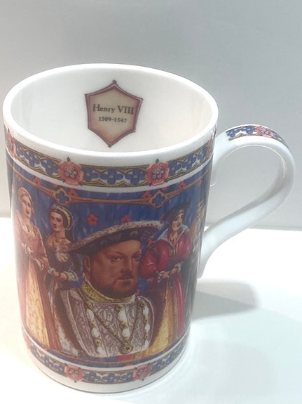 King Henry VIII- posliinimuki