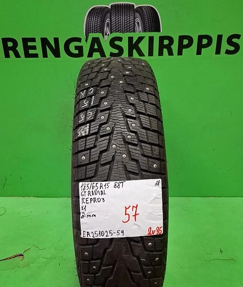 185/65R15 GT Radial Ice Pro 3 88T nastarengas