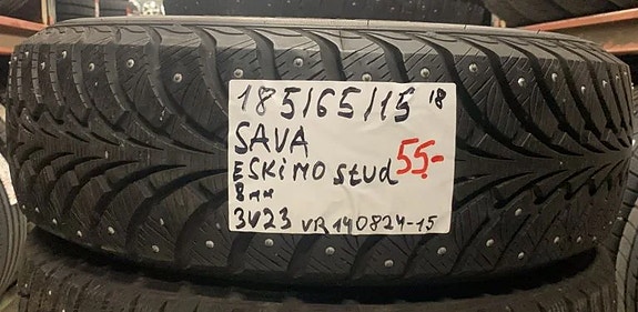 185/65R15 Sava Eskimo Stud nastarengas