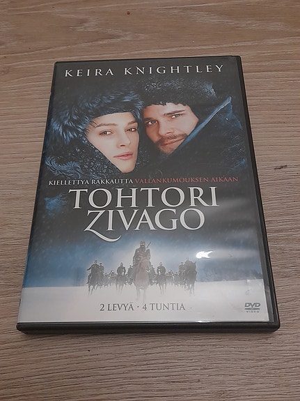 Tohtori Zivago tupla dvd