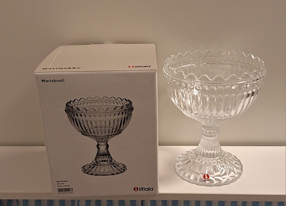 Iittala Marimekko Mariskooli kirkas lasi 155 mm